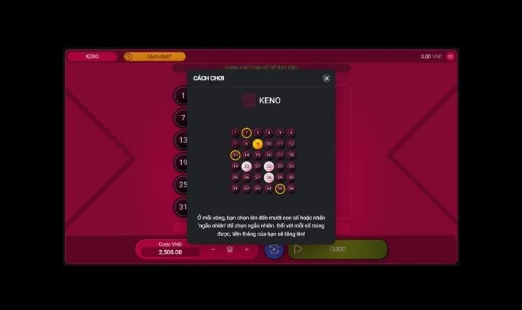 Hé Lộ Cách Chơi Game Nhanh Keno Tại Fun88 Trúng Đậm Mỗi Ngày 1 Keno Tại Fun88