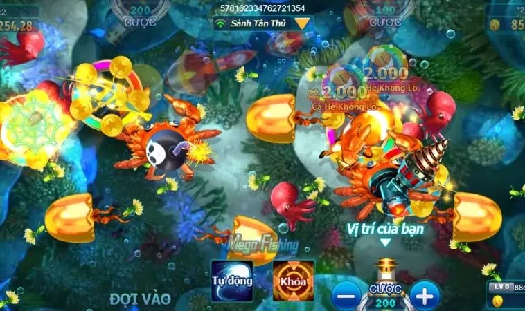 Trở Thành Vua Bắn Cá Tại Fun88 Với Tuyệt Chiêu Bí Truyền 2 Giao diện chơi Vua Bắn Cá tại Fun88